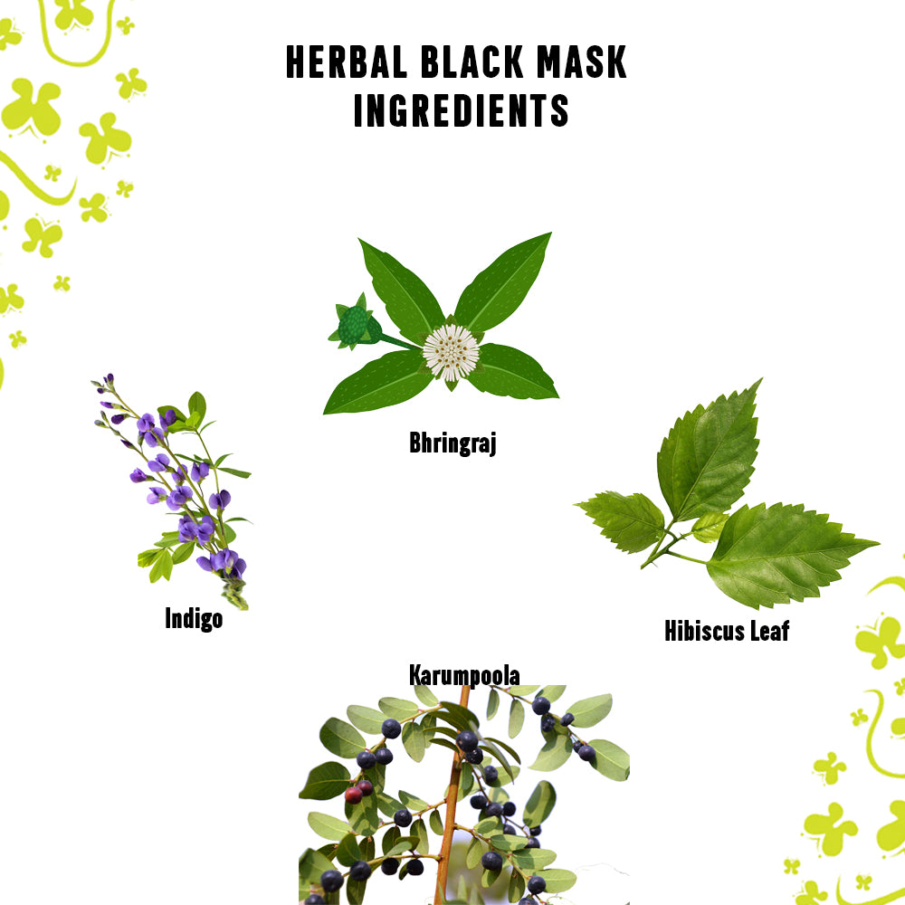 Herbal Black Mask - 100g