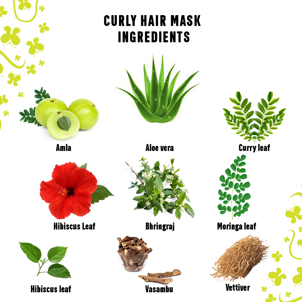 Curly Hair Mask Powder - 100g