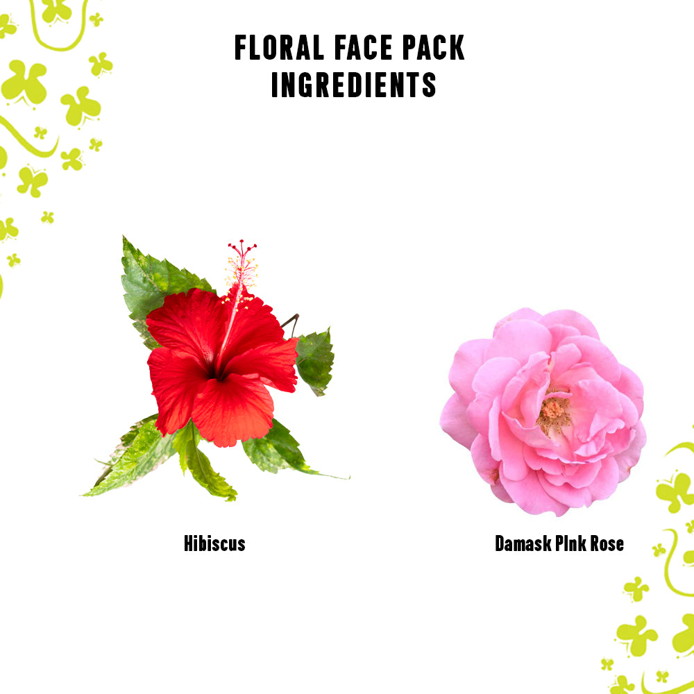 Floral Face Pack - 50 ग्राम