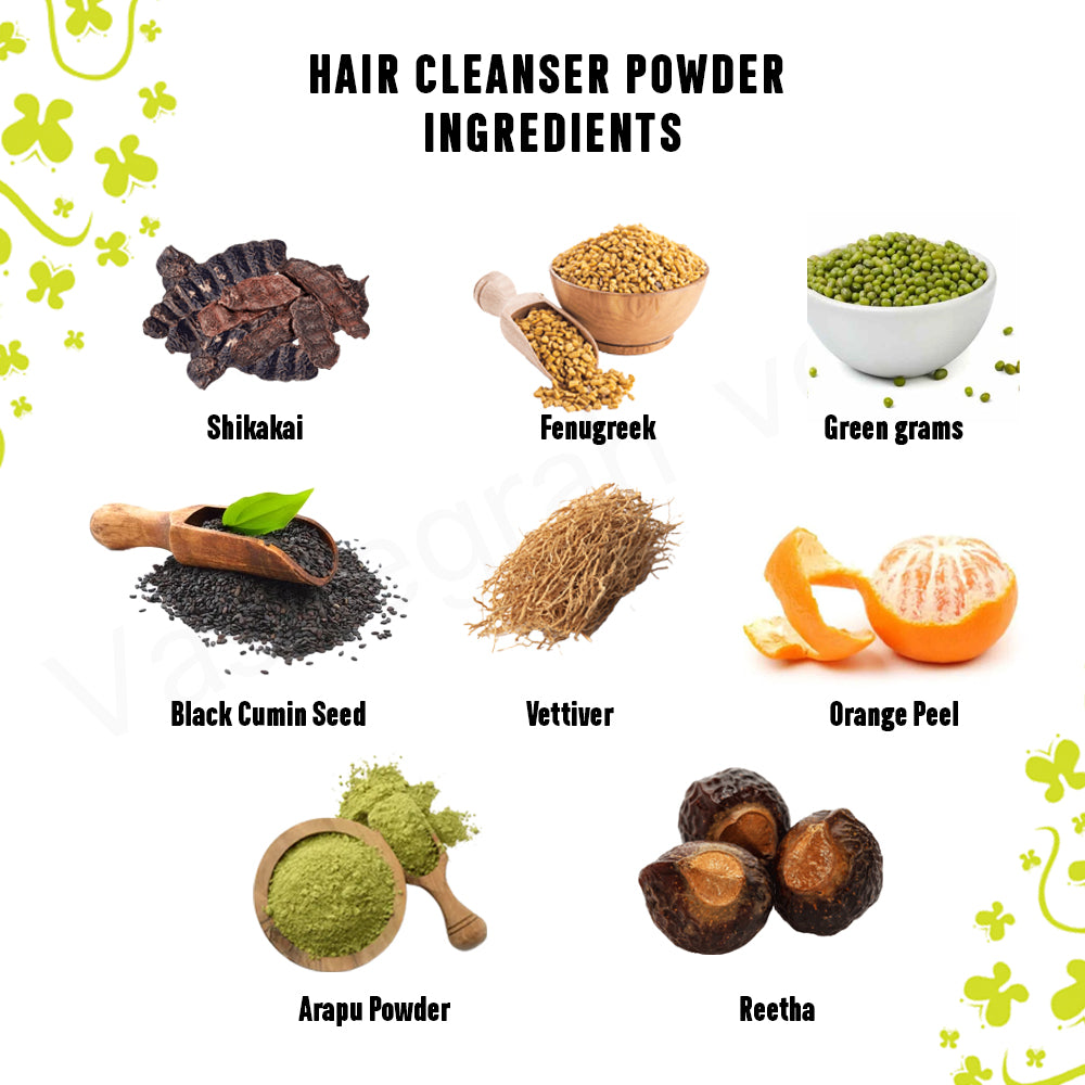 Hair Cleanser Powder - 100g