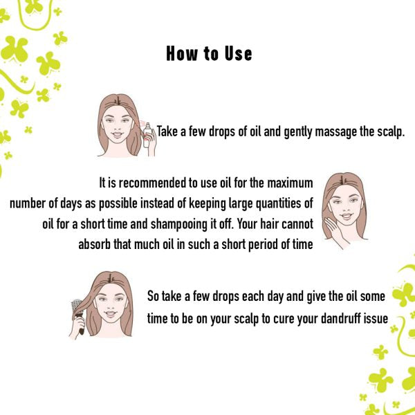 हर्बल डैंड्रफ ऑयल - 200 मि.ली