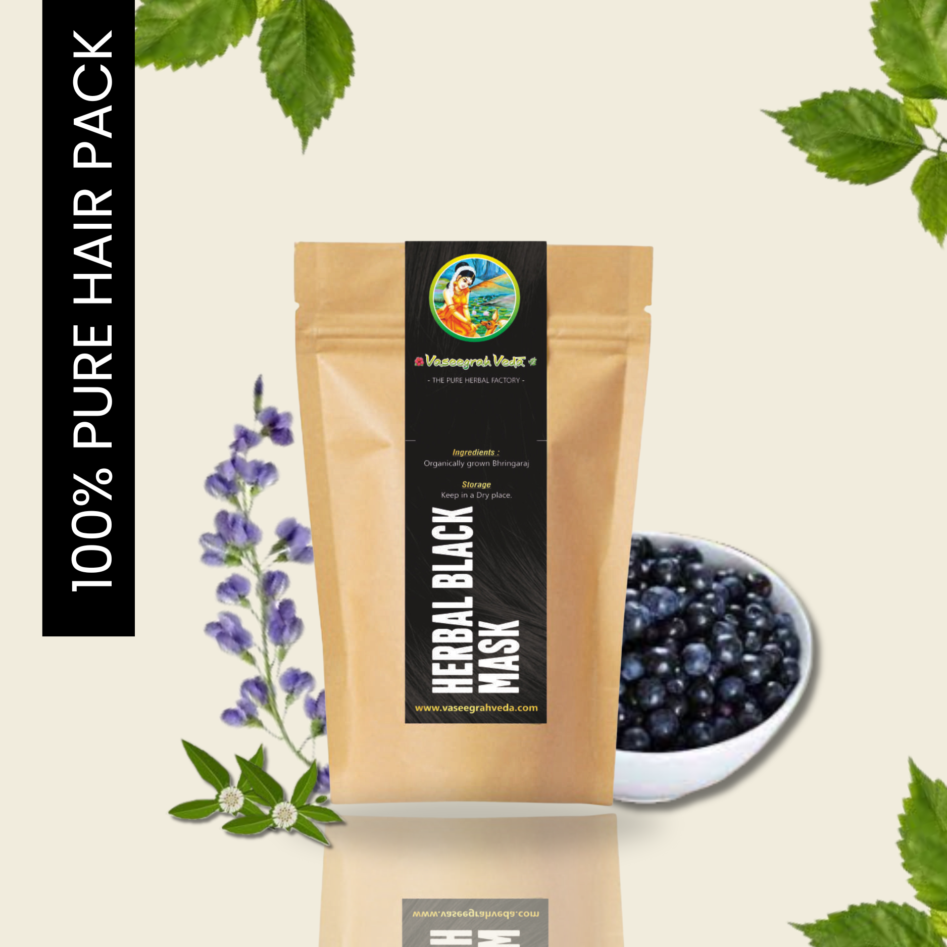 Herbal Black Mask - 100g