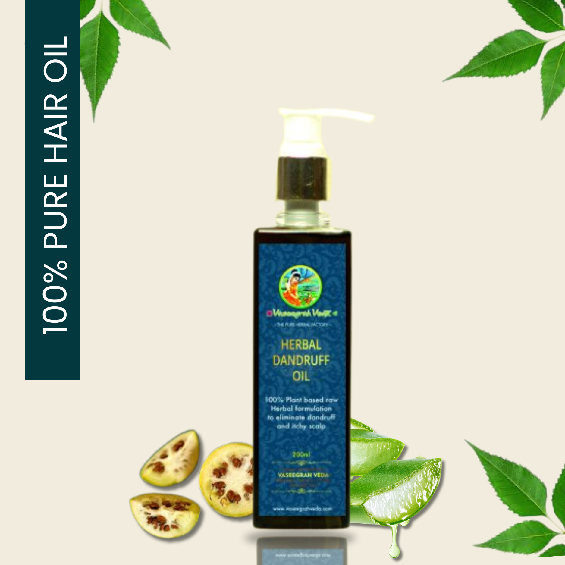 Herbal Dandruff Oil - 200ml