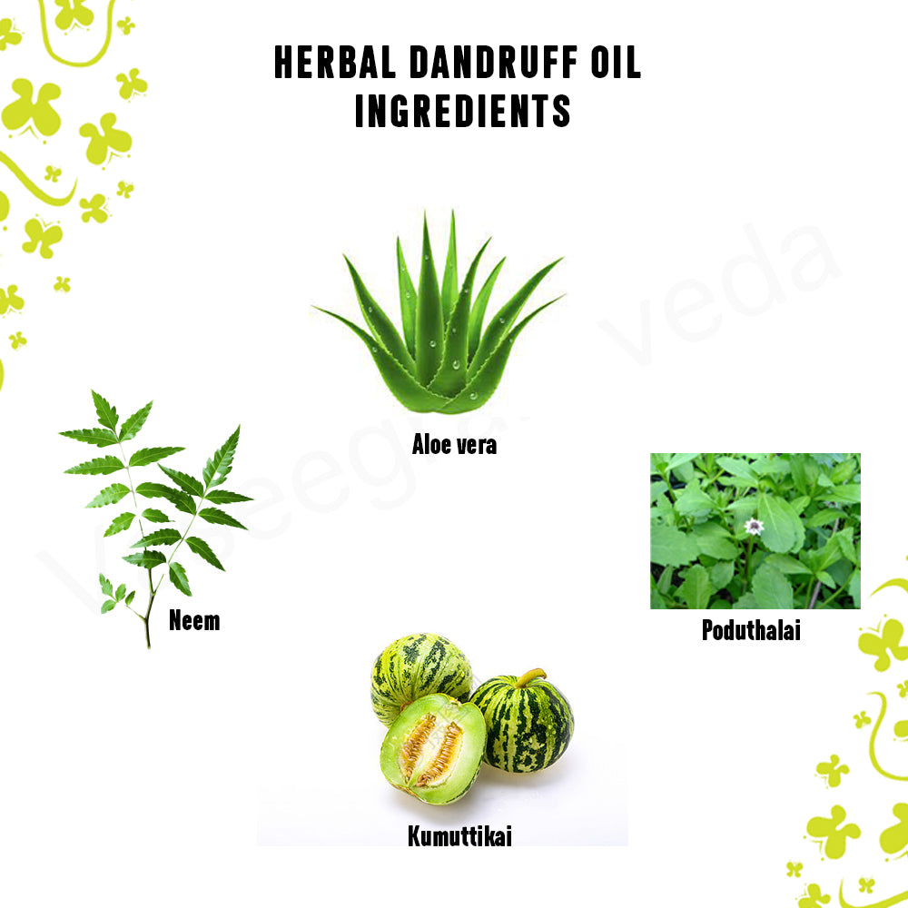 Herbal Dandruff Oil - 100ml