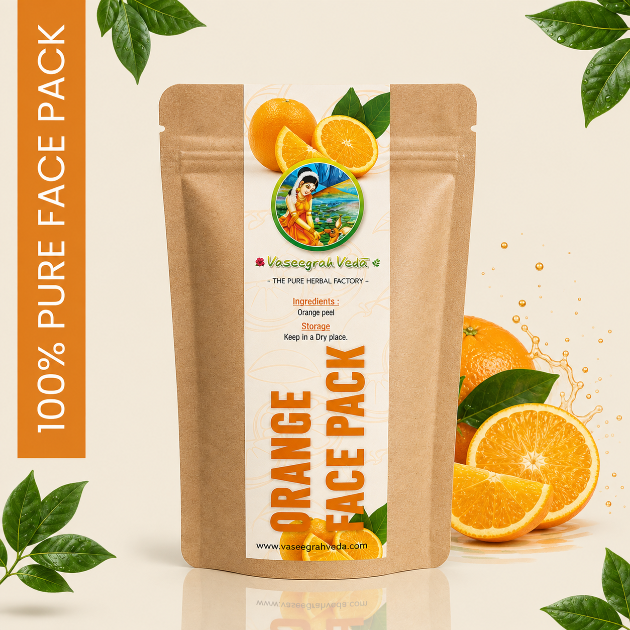 Orange Face Pack - 50g