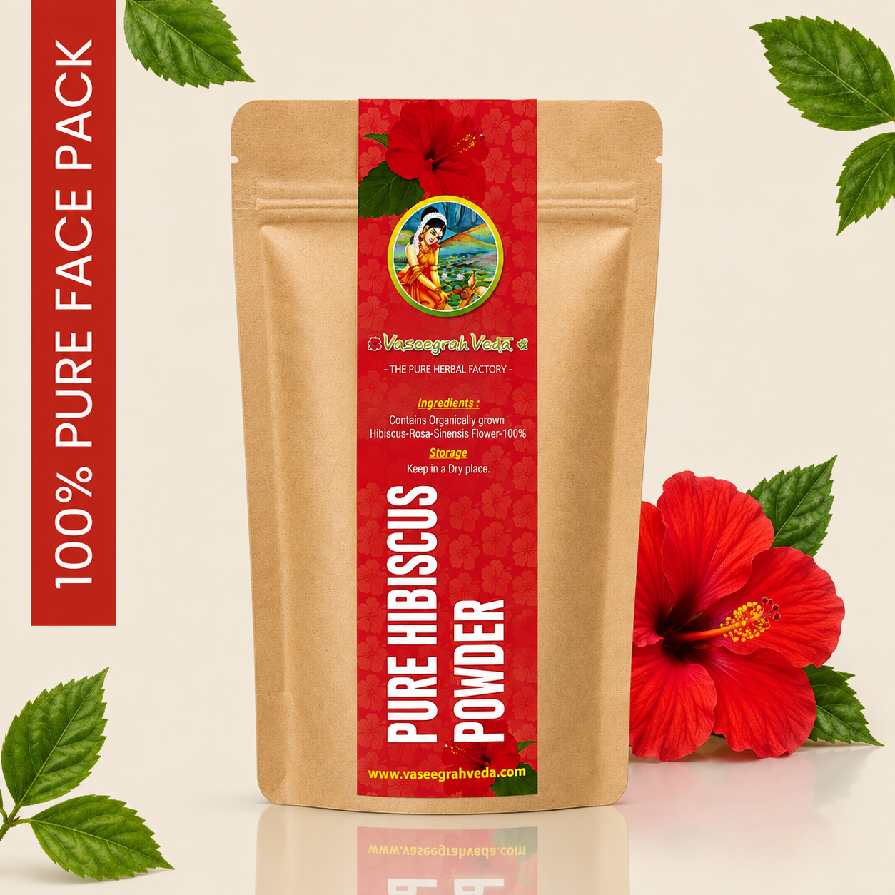 Pure Hibiscus Pack - 50g