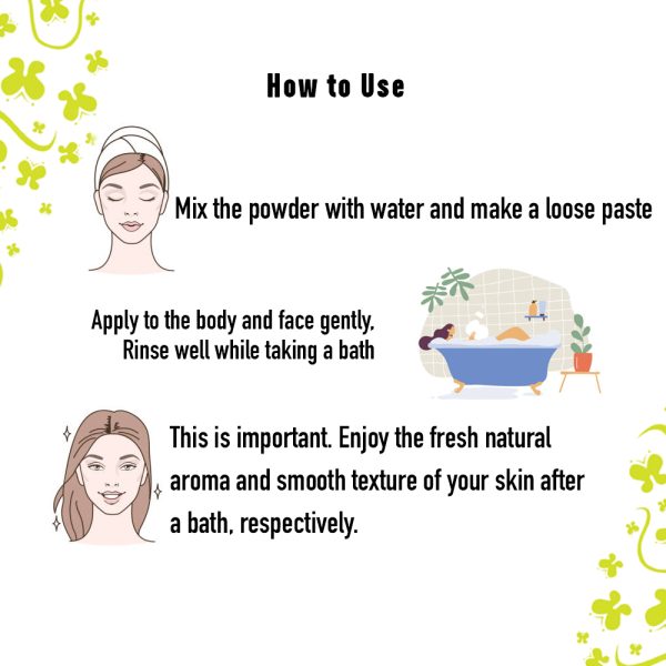 Rose Petals Bath Powder – 100gms