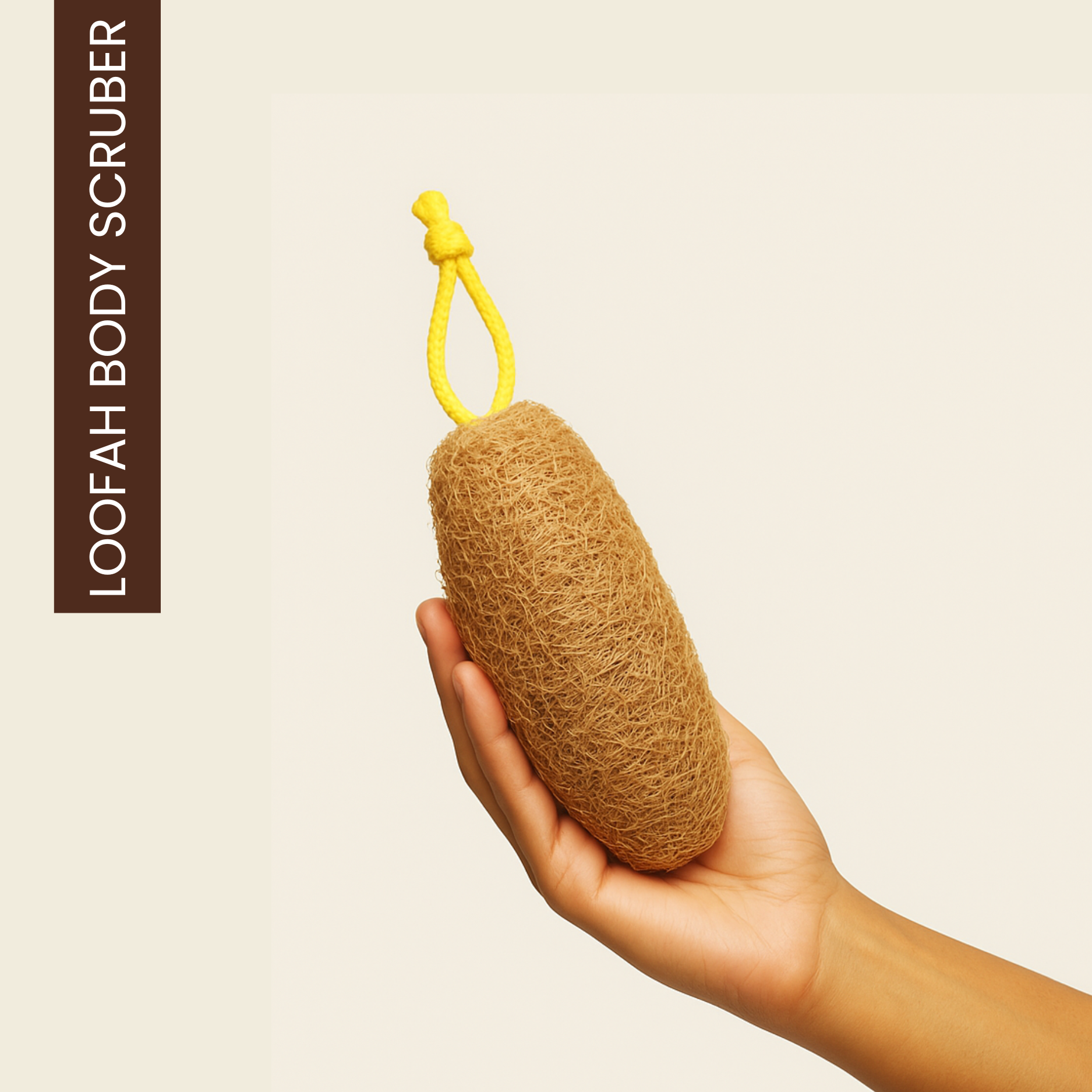 Loofah Body Scrub with hanging